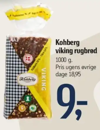 Føtex Kohberg viking rugbrød tilbud