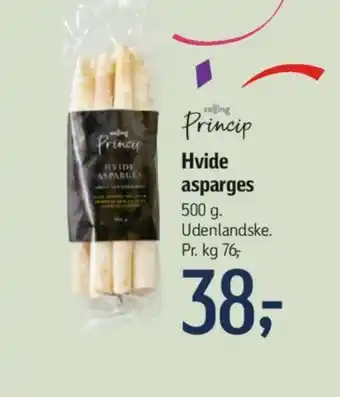 Føtex Hvide asparges 500 g. tilbud