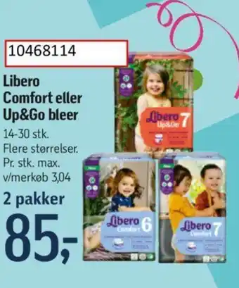 Føtex Libero Comfort eller Up&Go bleer tilbud