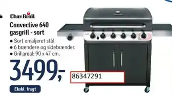 Føtex Convective 640 gasgrill - sort tilbud