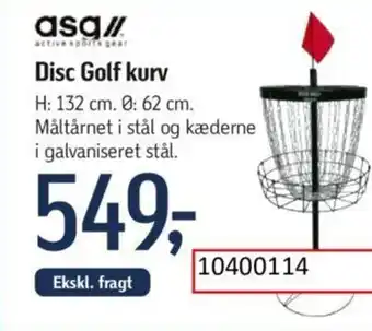 Føtex Disc Golf kurv tilbud