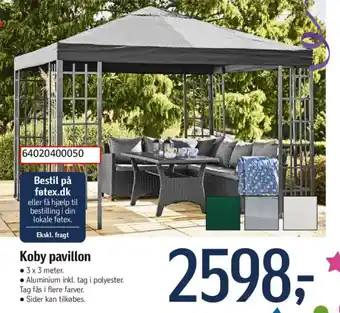 Føtex Koby pavillon tilbud