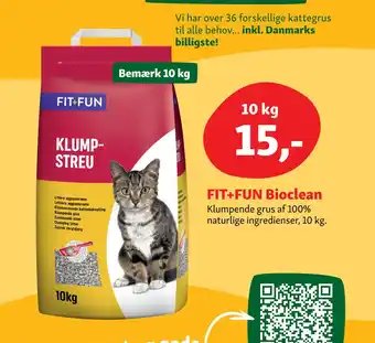 Maxi Zoo FIT+FUN Bioclean tilbud