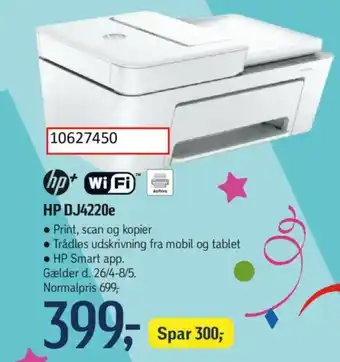 Føtex HP DJ4220e tilbud