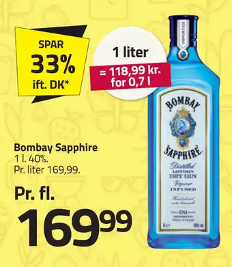 Fleggaard Bombay Sapphire tilbud