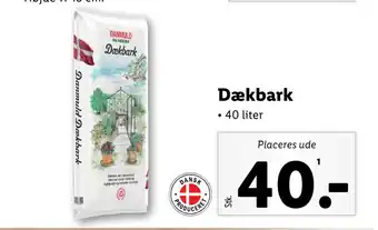 Lidl Dækbark tilbud