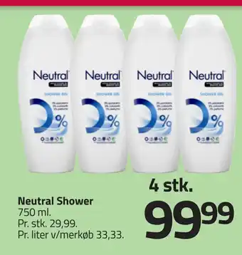 Fleggaard Neutral Shower tilbud