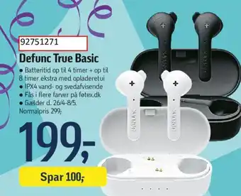 Føtex Defunc True Basic tilbud