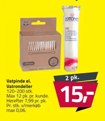 Fleggaard Vatpinde el. Vatrondeller tilbud