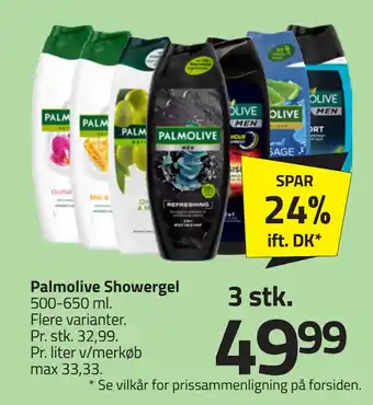 Fleggaard Palmolive Showergel tilbud