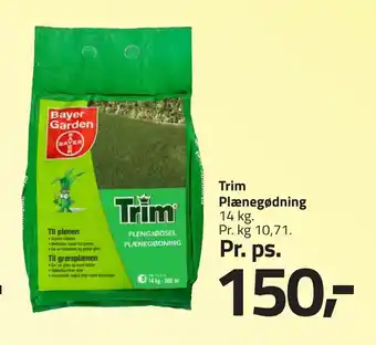 Trim Plænegødning
