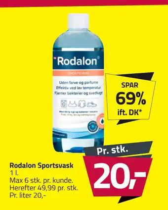 Fleggaard Rodalon Sportsvask tilbud