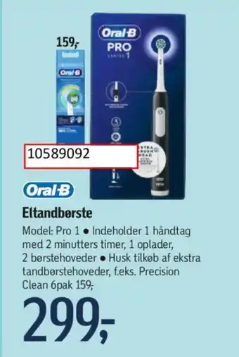 Føtex Oral-B Eltandborste tilbud