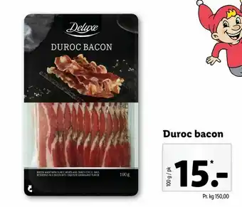 Let-Køb Duroc bacon tilbud