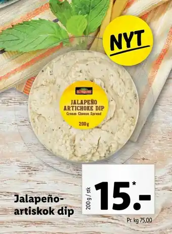 Let-Køb Jalapeñoartiskok dip tilbud