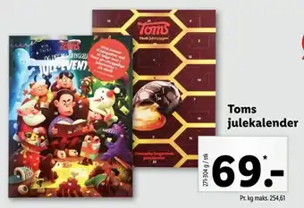 Let-Køb Toms julekalender tilbud