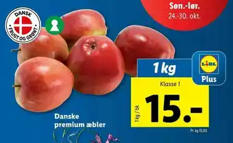 Let-Køb Danske premium æbler tilbud