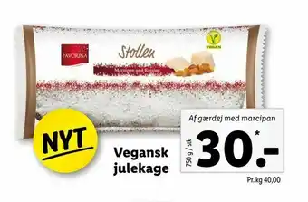 Let-Køb Vegansk julekage tilbud