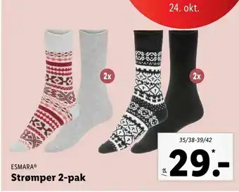 Let-Køb Strømper 2-pak tilbud