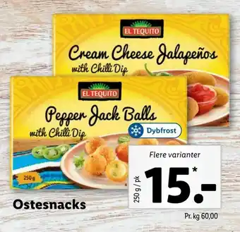 Ostesnacks