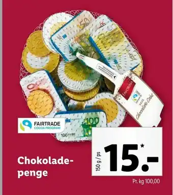 Let-Køb Chokolade- penge tilbud