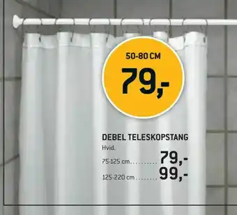 DEBEL TELESKOPSTANG