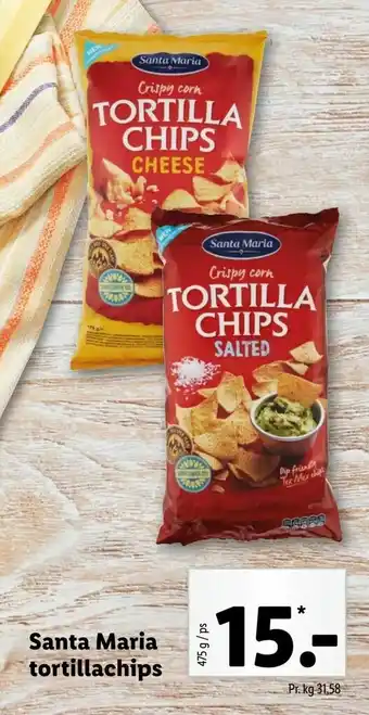 Santa Maria tortillachips