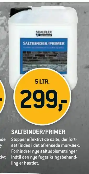 XL-BYG Saltbinder/primer tilbud