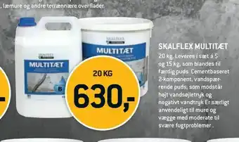 XL-BYG Skalflex multitæt tilbud