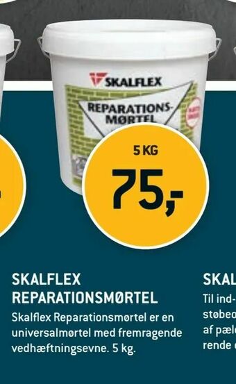 XL-BYG Skalflex reparationsmørtel tilbud