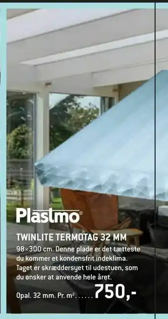 XL-BYG Twinlite termotag 32 mm tilbud