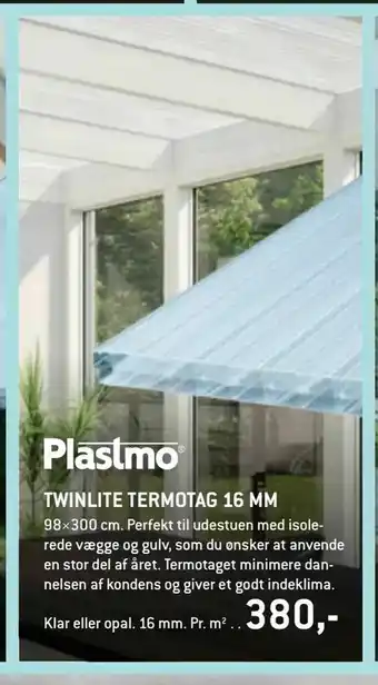 XL-BYG Twinlite termotag 16 mm tilbud