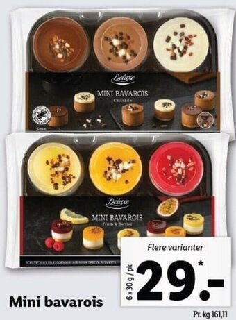 Lidl Mini Bavarois tilbud