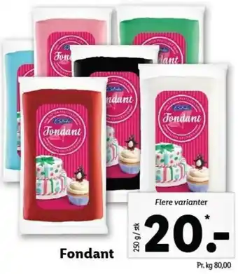 Fondant 250g