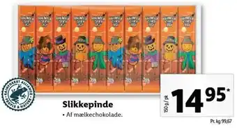 Lidl Slikkepinde 150g tilbud