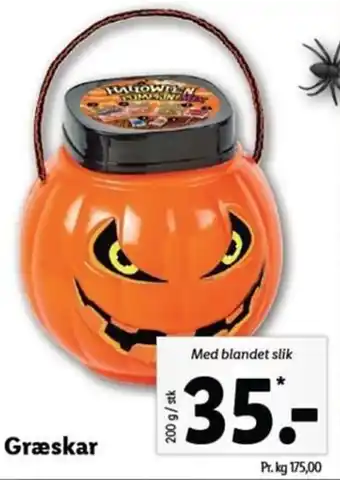 Lidl Græskar 200g tilbud