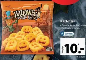 Lidl Kartofler 450g tilbud