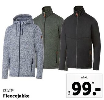Lidl Fleecejakke tilbud