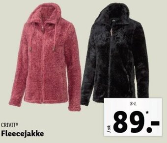Lidl Fleecejakke tilbud
