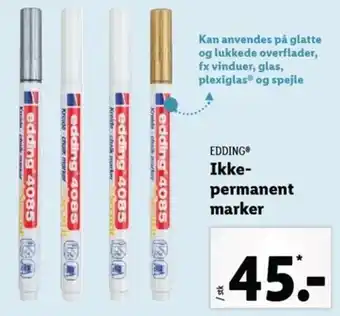 Lidl Ikke-Permanent Marker tilbud