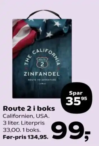 SuperBrugsen Route 2 i boks tilbud