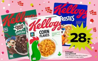 SuperBrugsen Kellogg's morgenmad tilbud