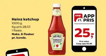 SuperBrugsen Heinz ketchup tilbud