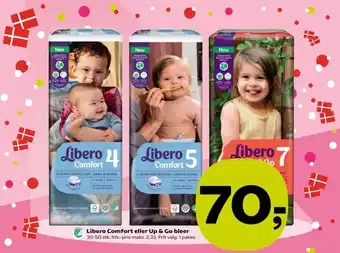 SuperBrugsen Libero Comfort eller Up & Go bleeR tilbud