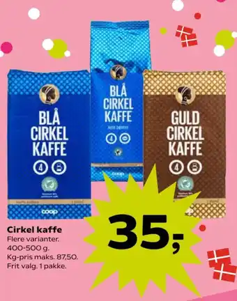 SuperBrugsen Cirkel kaffe tilbud