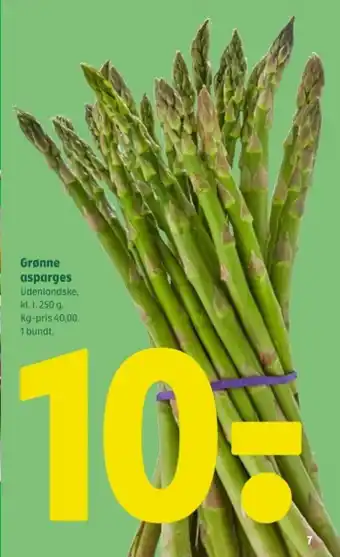 Coop 365 Grønne asparges tilbud