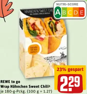 REWE To Go Wrap Hähnchen Sweet Chili