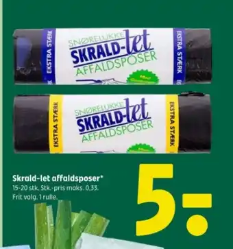 Coop 365 Skrald-let affaldsposer tilbud