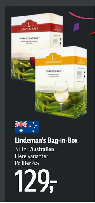 Føtex Lindeman’s Bag-in-Box tilbud