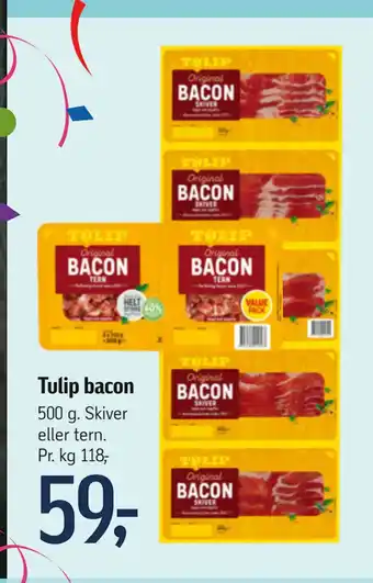 Føtex Tulip bacon tilbud